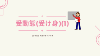 受動態 受け身 の文形 1 中3 文法 学年別 英語のポイント集